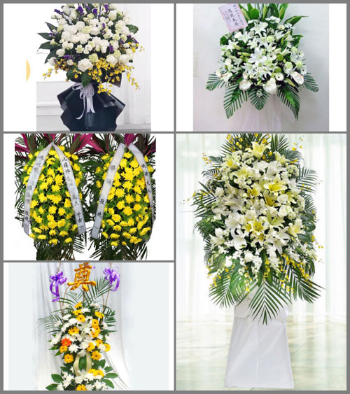 宁夏吴忠市青铜峡市白事花篮预定